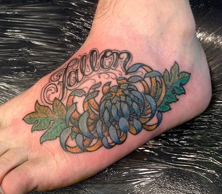 Tattoos - Zumps Chrysanthemum Tattoo - 89565